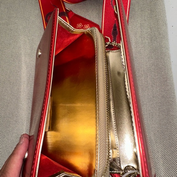 Red Designer Women's Bag Betsey Johnson Pretty Crossbody Bag - NWT - Picture 8 of 16
